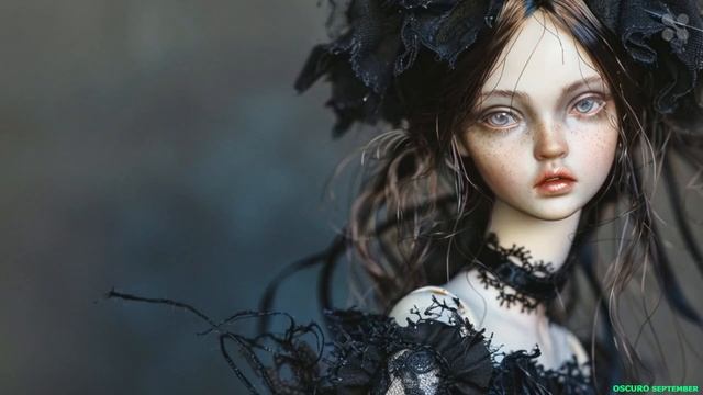 PORCELAIN DOLL. Gothic doll,so beautiful that you could love her.