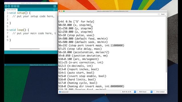 Arduino GRBL - How are steps per mm set?