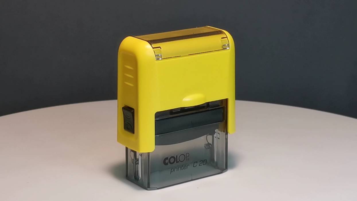 Colop Printer C20 Compact NEW ЖЕЛТЫЙ