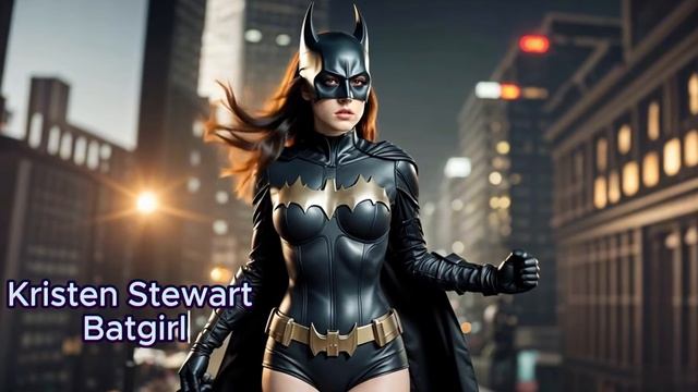Batgirl 2025 Trailer Kristen Stewart,Timothée Chalamet,Daniel Radcliffe AI Concept