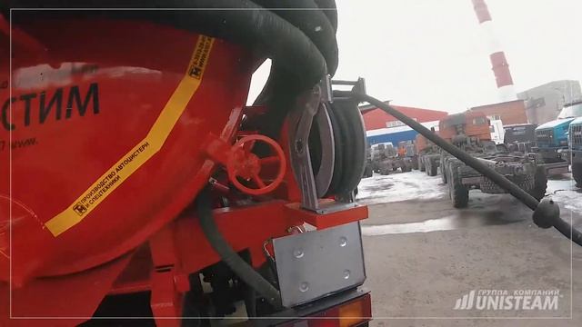 Автоцистерна метаноловоз АКНС 10 шасси УРАЛ