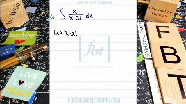 Integration: The Change of Variables Technique (u-Substitution) [fbt]