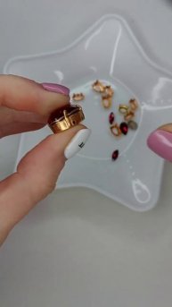 Как вставить кристалл в оправу