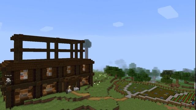 Строительство особняка в Minecraft (timelapse)