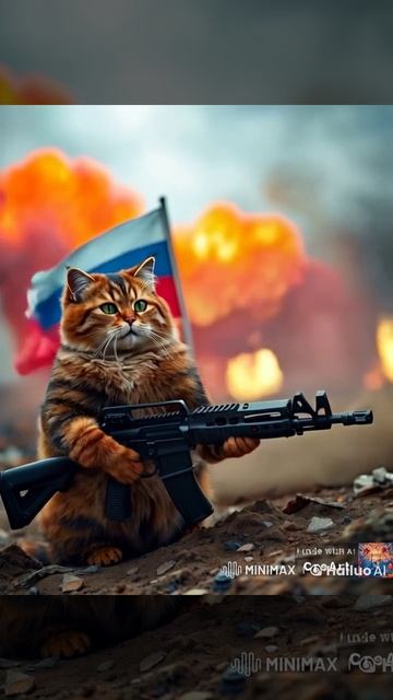 Котик патриот России .mp4
