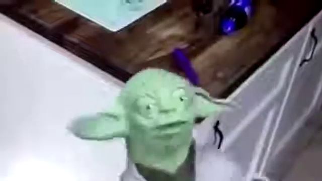 Yoda gets slapped by Galactus #Fortnite
