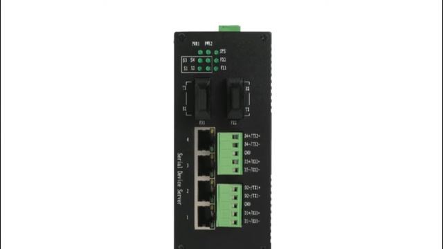 4-port RS485 + 4-port 10/100Base-T(X) + 2-port 100M FX Modbus Gateway-MW2244G