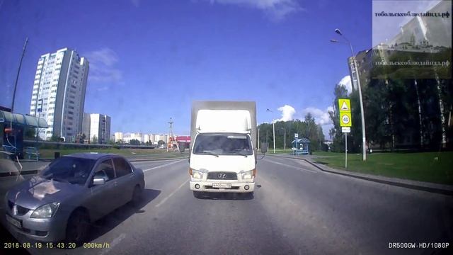 Тобольск. Нарушение ПДД