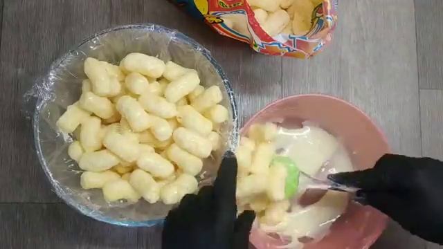 Торт из кукурузных палочек со сгущенкой пошаговый рецепт