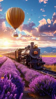 Лавандовые дали