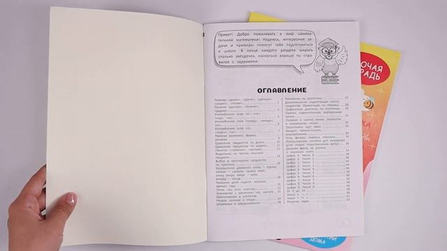 Набор рабочих тетрадей Подготовка к школе по математике и русскому языку. Обучение счету, письму