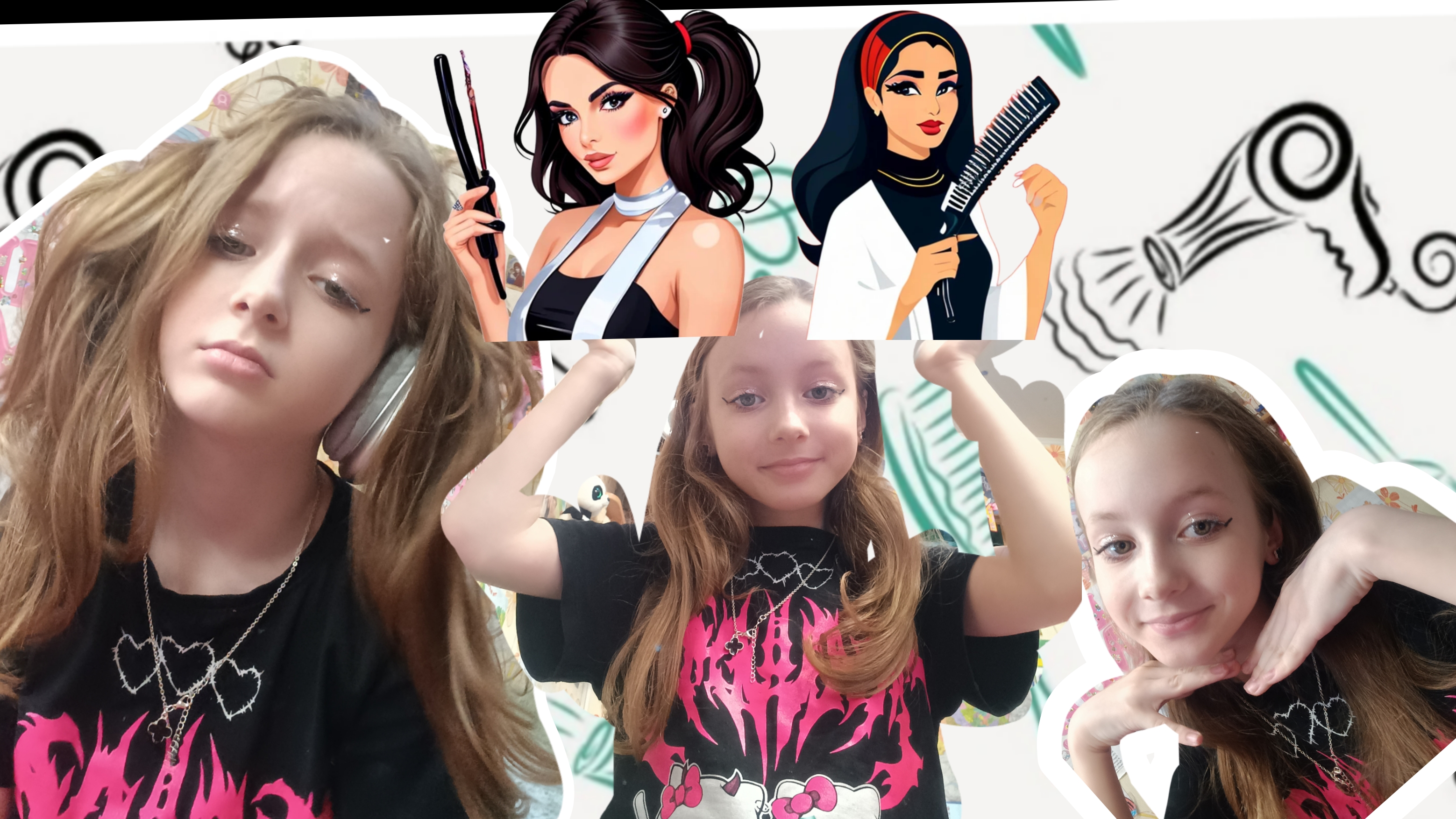 ТОП-5 СПОСОБОВ ПРИЧЁСКИ В ШКОЛУ 😍😍😍😘😘