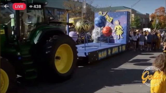 MIZZOU Homecoming Parade 2022: Farmhouse, Kappa Alpha Theta & Delta Kappa Epsilon