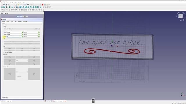 FreeCAD engraving toolpath and CNC machining