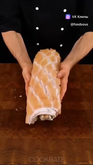 Запечённое сало. Пальчики оближешь!