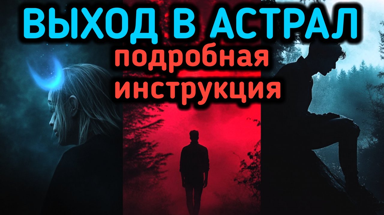 Как выйти в астрал за 5 минут. Как выйти из тела. Техника выхода в астрал.