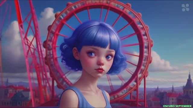 SALLY IN THE SKY. For lovers of LOWBROW art and Psycodelia.
