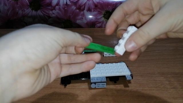 сборка молоковоза из лего