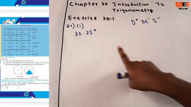 Exercise 30.1 unit 30 introduction ot trigonometry class 10 new mathematics book | chapter 30