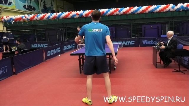 Цветков-Лазарев. Чемпионат Санкт-Петербурга по настольному теннису 2025. FHD