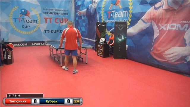 игра за 3 место Тютюнник - Кубрак. 11 ноября 2016. TT Cup