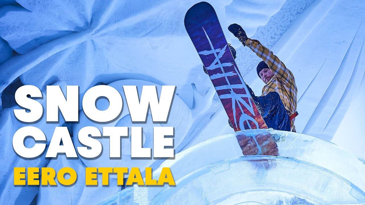 Red Bull Snow - Ride Eero Ettala's Snow Castle Above The Arctic Circle