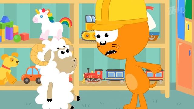 Котёнок Котэ - Новый Песенка Учим Звуки Кап Кап + 50 Минут (Первый Kids)