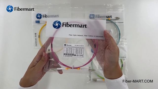 LC Fiber Patch Cable Singlemode, OM3, OM4 Duplex 1.6/2.0/3.0mm PVC/LSZH/OFNP Low Insertion Loss