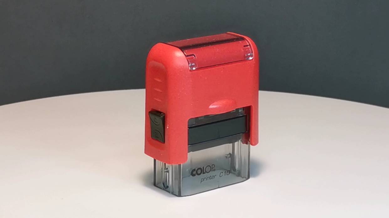 Colop Printer C10 Compact NEW КРАСНЫЙ