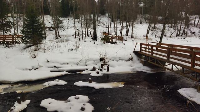 водопад в Карелии