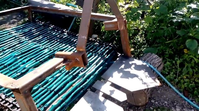 Самодельная копалка на трактор т25 Ч,2