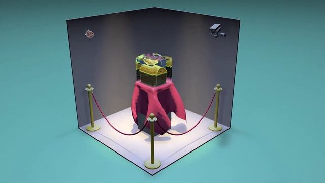 [C4D] Treasure Room _ 01