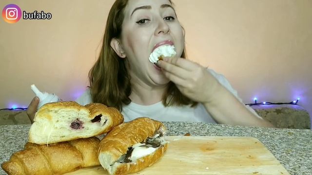 КРУАССАНЫ | ASMR Mukbang Croissants  |eating show | 먹방