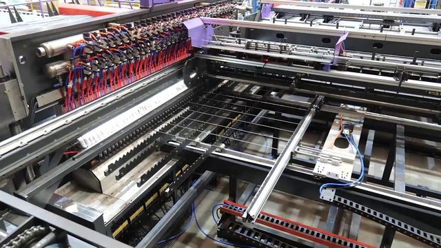 Линия сварки заборных 3D ограждений серии  GWCZ3300WL-B