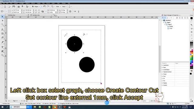 How to make file with QR code for sheet label cutter
