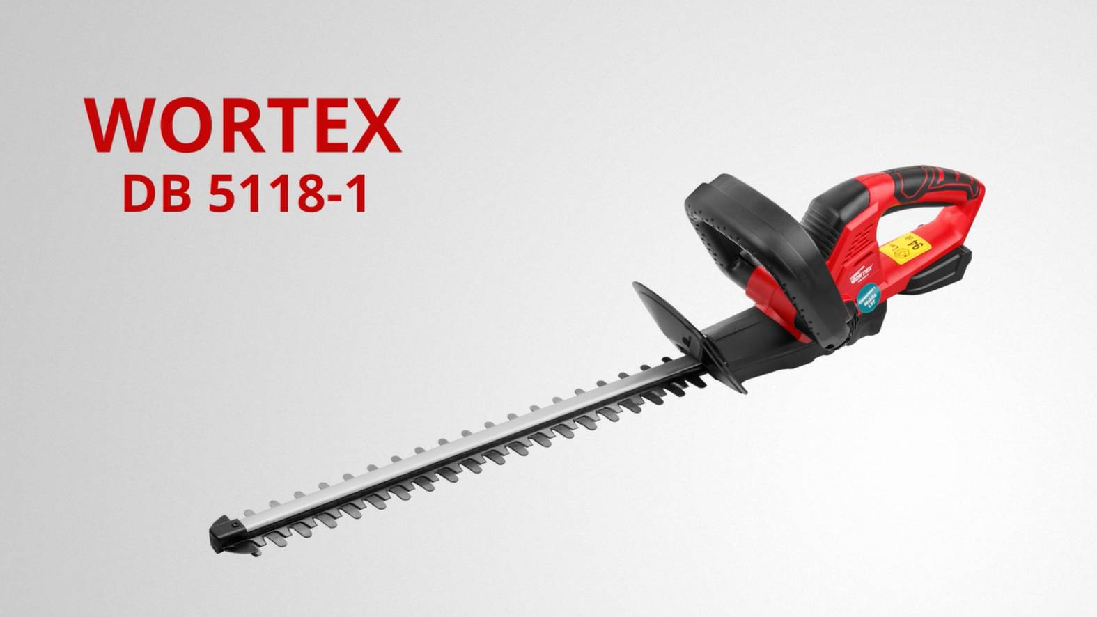 WORTEX DB 5118-1 Аккумуляторный кусторез
