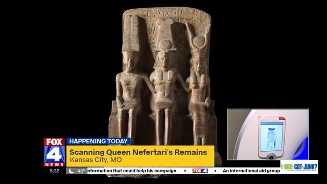 FOX4: Saint Luke's doctor performs scan of the Egyptian Queen Nefertari - Segment 1