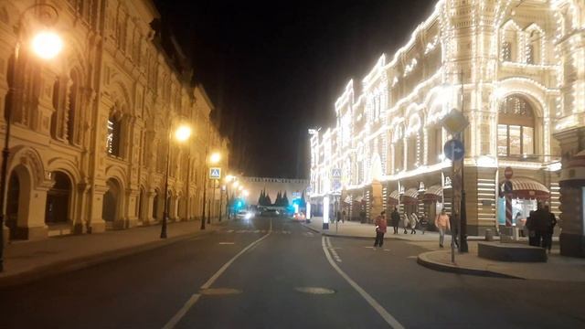 Ночная Москва. Moscow at night. Москва никогда не спит. Moscow never sleeps.