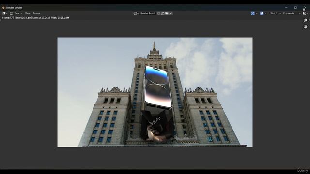 12 -Optimize the Blend file for Final render