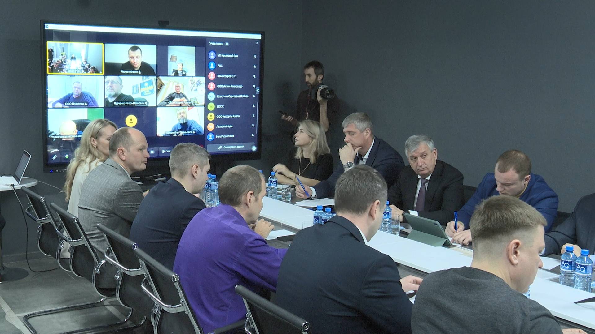 Мэр Анапы Василий Швец провел совещание ресурсоснабжающих организаций