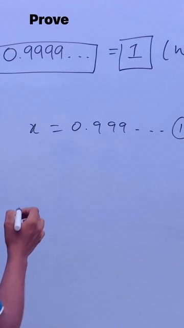 0.999… = 1 ? #knowledge #math #fluidmechanics #reels #mathtrick #nonnewtonianfluid #experiment