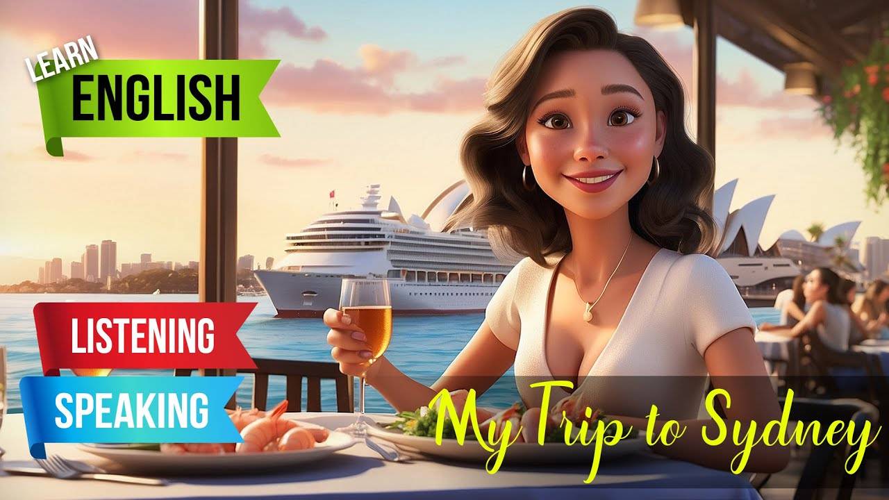 My Trip to Sydney | English Listening Skills - Speaking Skills | Travel To Sydney