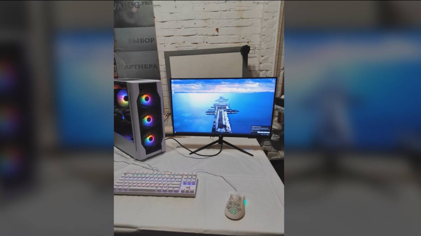 1.3 Видео. Установка Windows 11. Игрового компа за 100к (RYZEN 5 8400F + Radeon RX 7600 XT 16gb)
