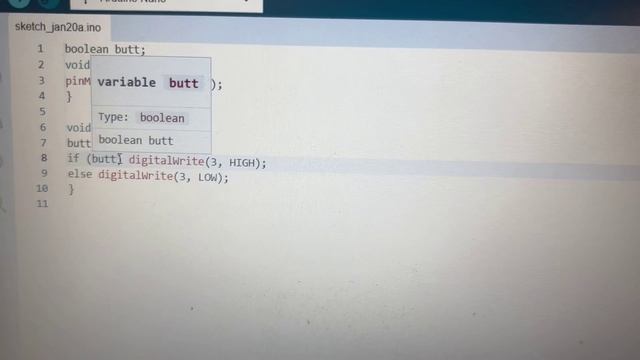 Подключение тактовой кнопки к Ардуино (Arduino)