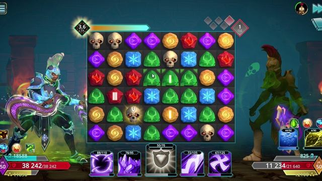 Puzzle Quest 3 - Dok vs gen