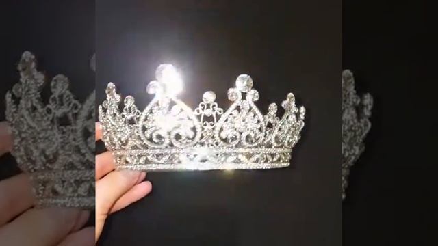 Свадебная корона для невесты 6,2 см