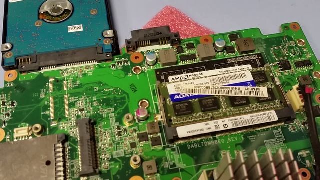 Матплата Toshiba A000076430 L650D заказ 18883 - контрольный запуск.
