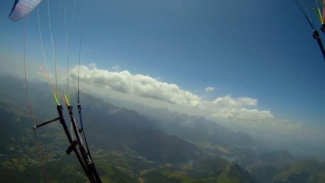 Ecrins volbiv day 2 - Orcières to Taillefer on my Advance Omega X-Alps 2