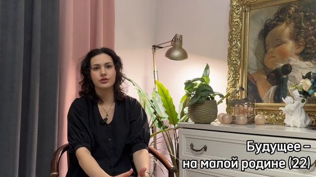 БУДУЩЕЕ – НА МАЛОЙ РОДИНЕ (20,21,22,23) Опыт студента, получающей высшее образование в своем регионе