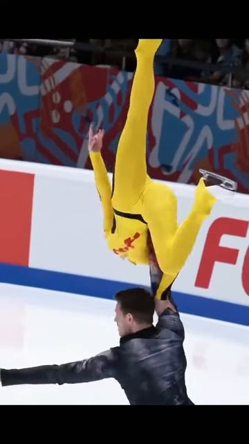 Aleksandra Boikova & Dmitrii Kozlovskii 💛 #pairskating #figureskating #iceskating #sports #athlete